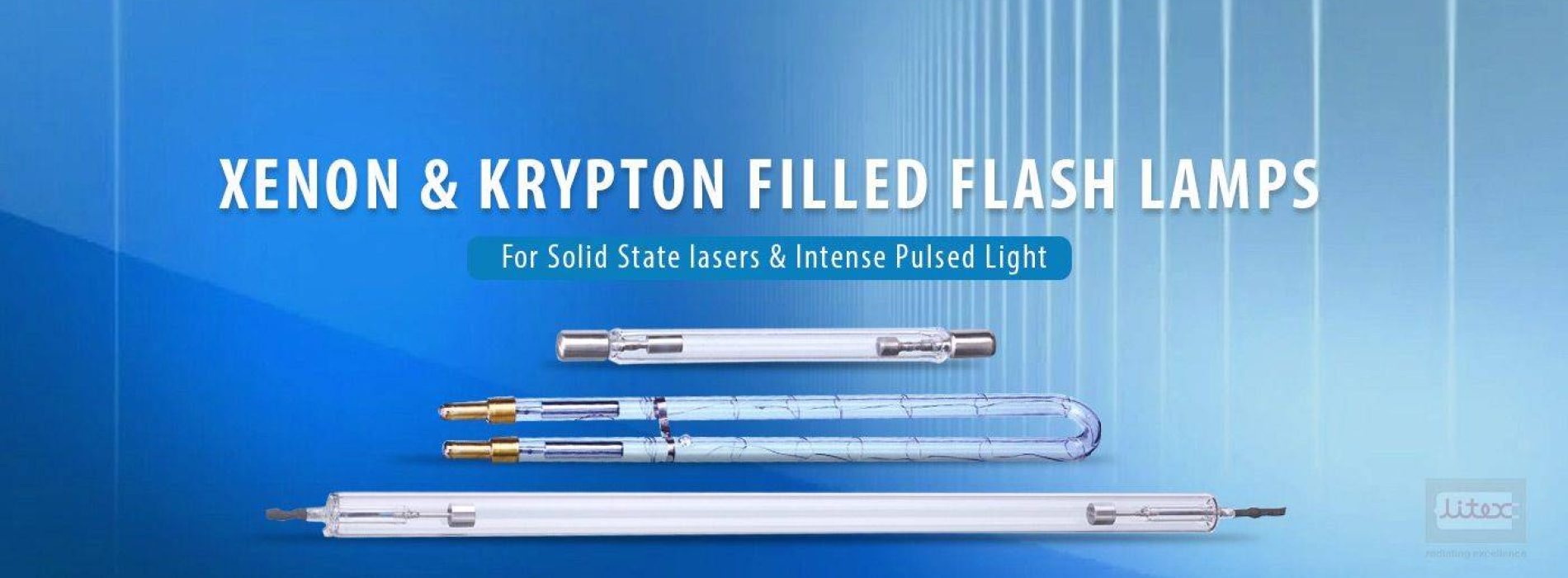 Xenon & Krypton Filled Flash lamps